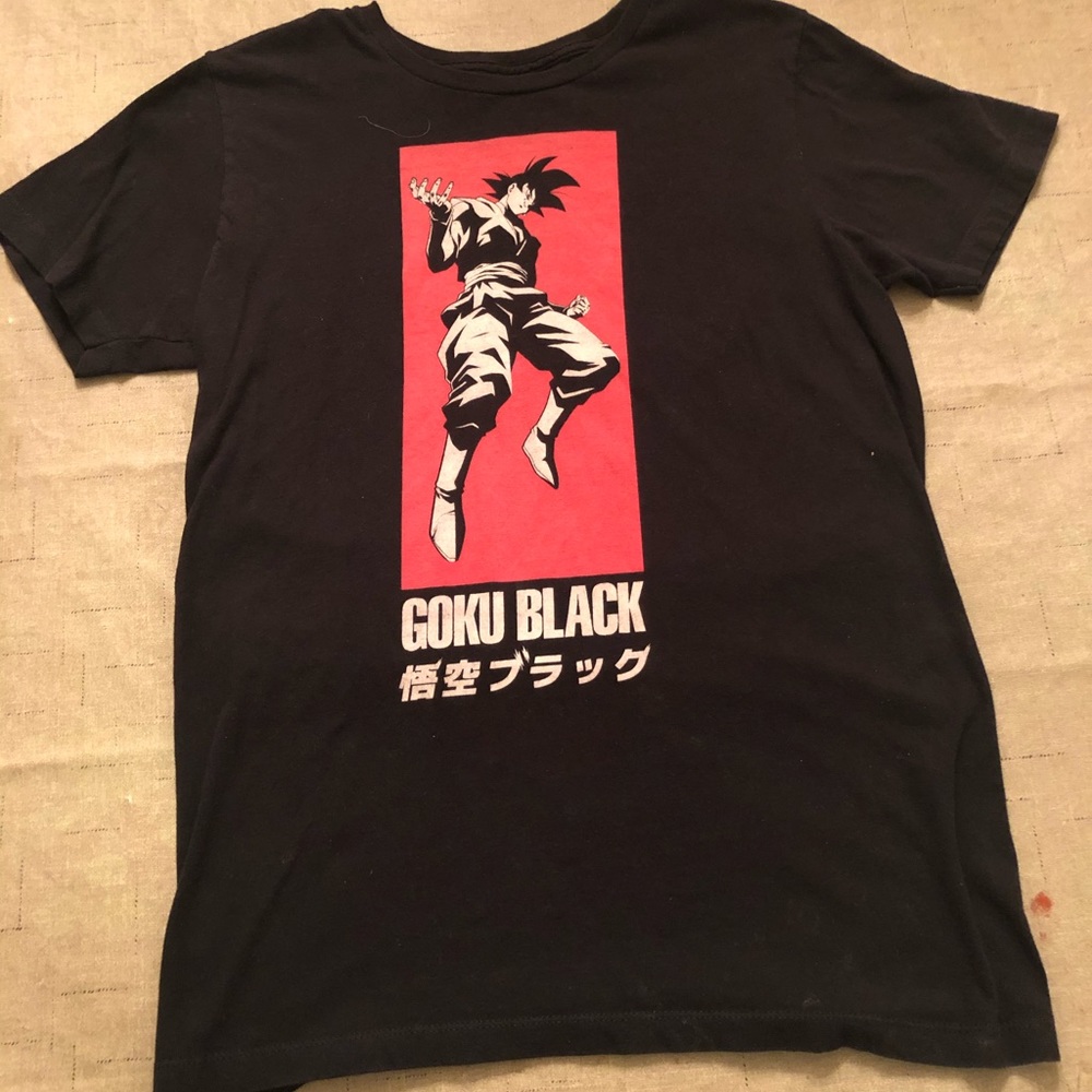 Dragonball super black Goku shirt